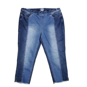 Westbound Petites Women's Tummy Control High Rise Jeans 20W